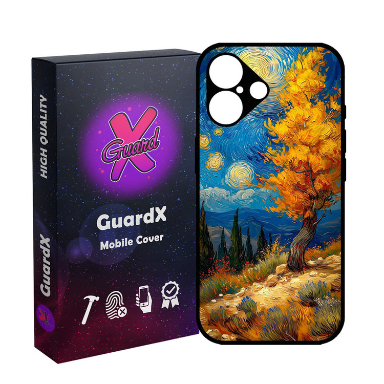کاور گارد ایکس طرح منظره ونگوگ مدل 10752 مناسب برای گوشی موبایل اپل iPhone 16