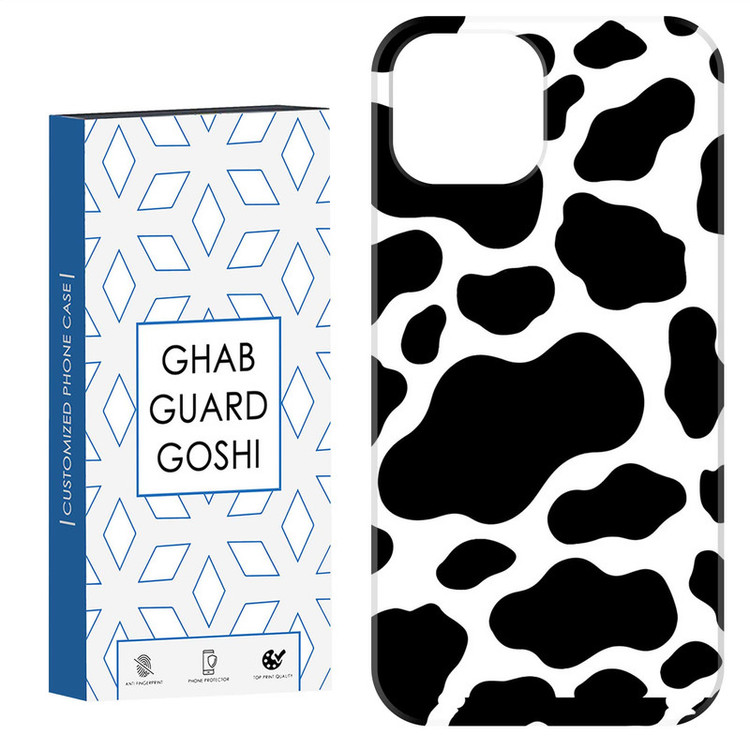 کاور قاب گارد گوشی طرح گاوی کد Dimo-675 مناسب برای گوشی موبایل اپل IPHONE 13 / 14