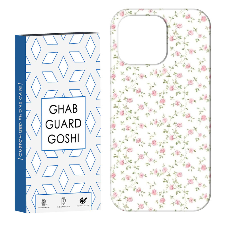 کاور قاب گارد گوشی طرح گل کد Dimo-427 مناسب برای گوشی موبایل اپل IPHONE 13 PRO MAX