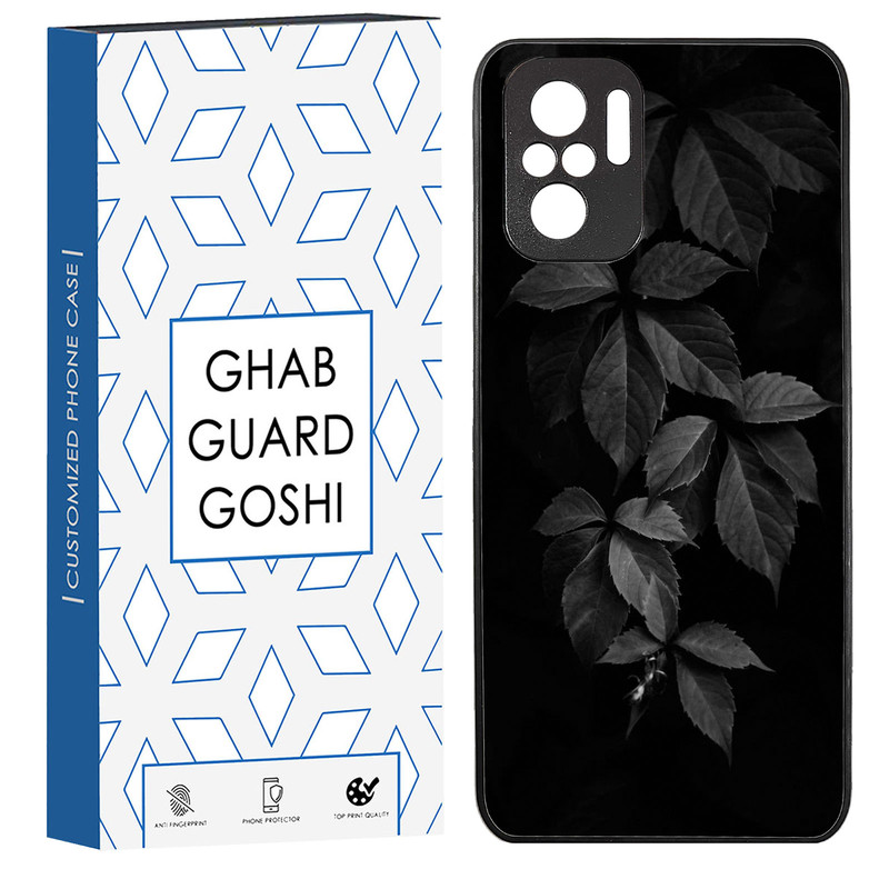 کاور قاب گارد گوشی طرح برگ کد TPU-187 مناسب برای گوشی موبایل شیائومی Redmi Note 10 4g / Redmi Note 10s / Poco m5s
