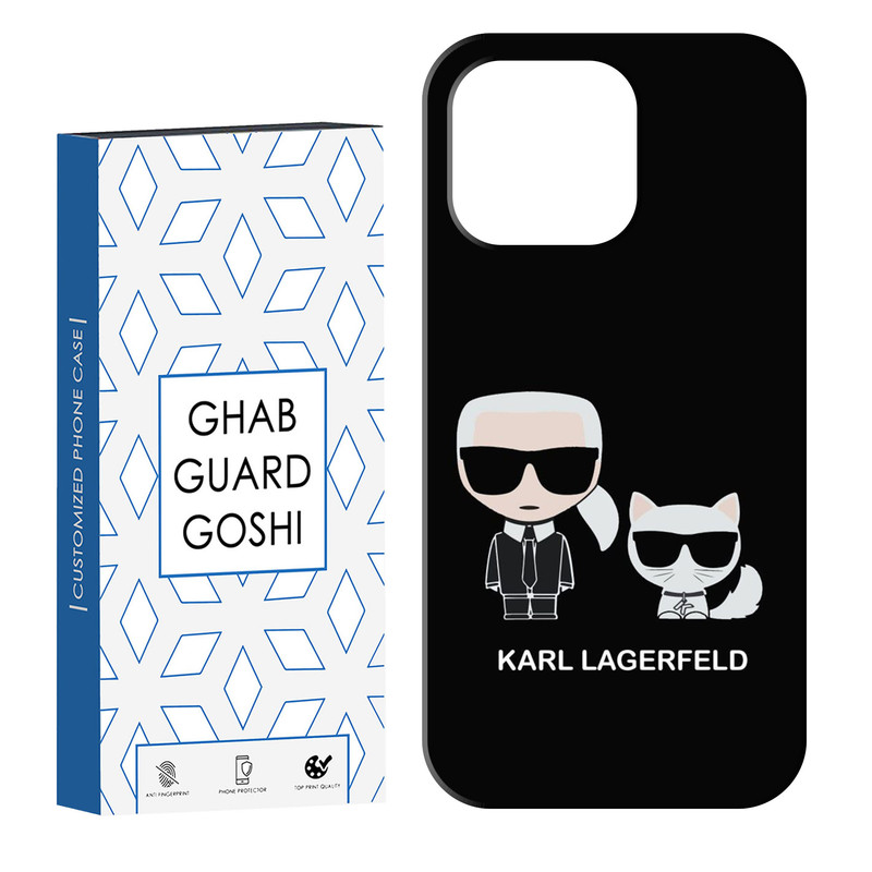 کاور قاب گارد گوشی طرح karl کد Dimo-042 مناسب برای گوشی موبایل اپل IPHONE 14 PRO