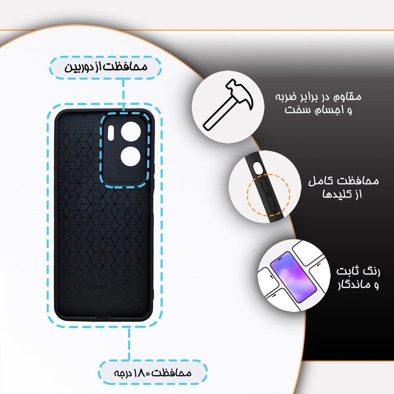 کاور گارد قاب علوی مدل ML مناسب برای گوشی موبایل آنر 90Lite