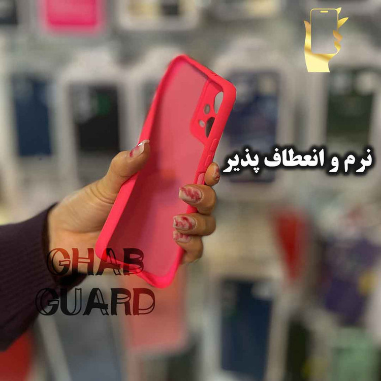 کاور قاب گارد مدل SILICGU مناسب برای گوشی موبایل اپل iPhone 12