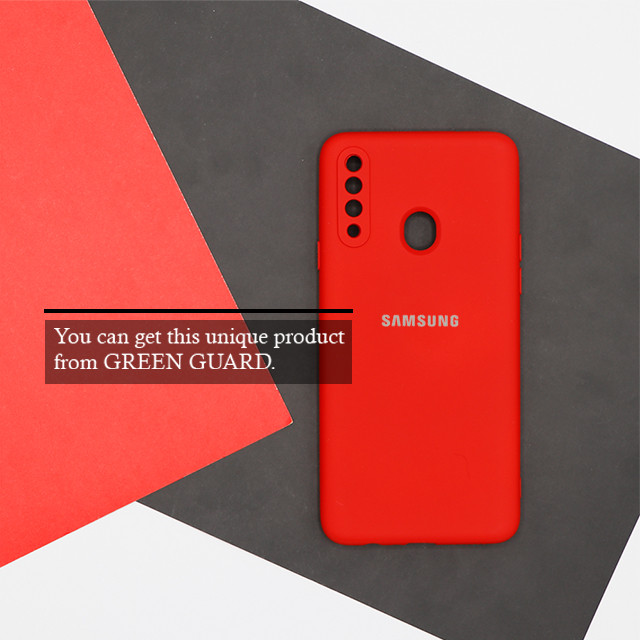 کاور گرین گارد مدل Saro طرح سیلیکونی مناسب برای گوشی موبایل سامسونگ Galaxy A06