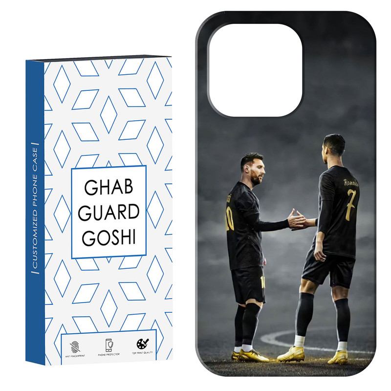 کاور قاب گارد گوشی طرح مسی رونالدو کد Dimo-137 مناسب برای گوشی موبایل اپل IPHONE 15 PRO MAX