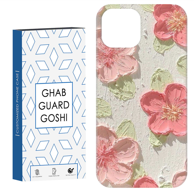 کاور قاب گارد گوشی طرح گل کد Dimo-282 مناسب برای گوشی موبایل اپل IPHONE 15