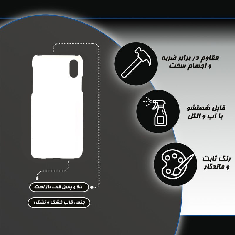 کاور کد DIMO004 مناسب برای گوشی موبایل اپل iphone XR
