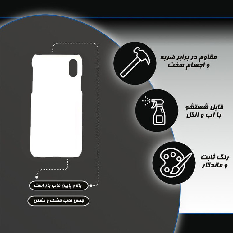 کاور کد DIMO043 مناسب برای گوشی موبایل اپل iphone XS MAX