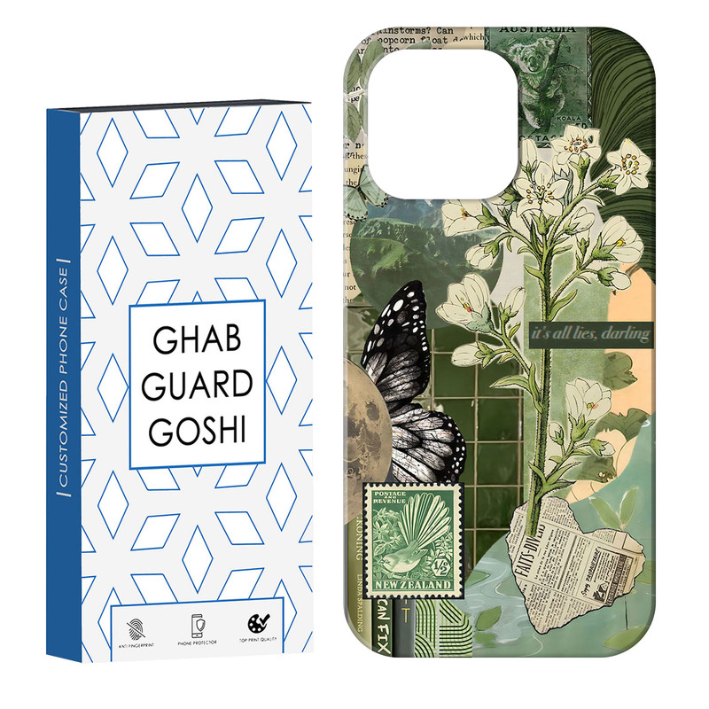 کاور قاب گارد گوشی طرح گل کد Dimo-677 مناسب برای گوشی موبایل اپل IPHONE 13 PRO MAX
