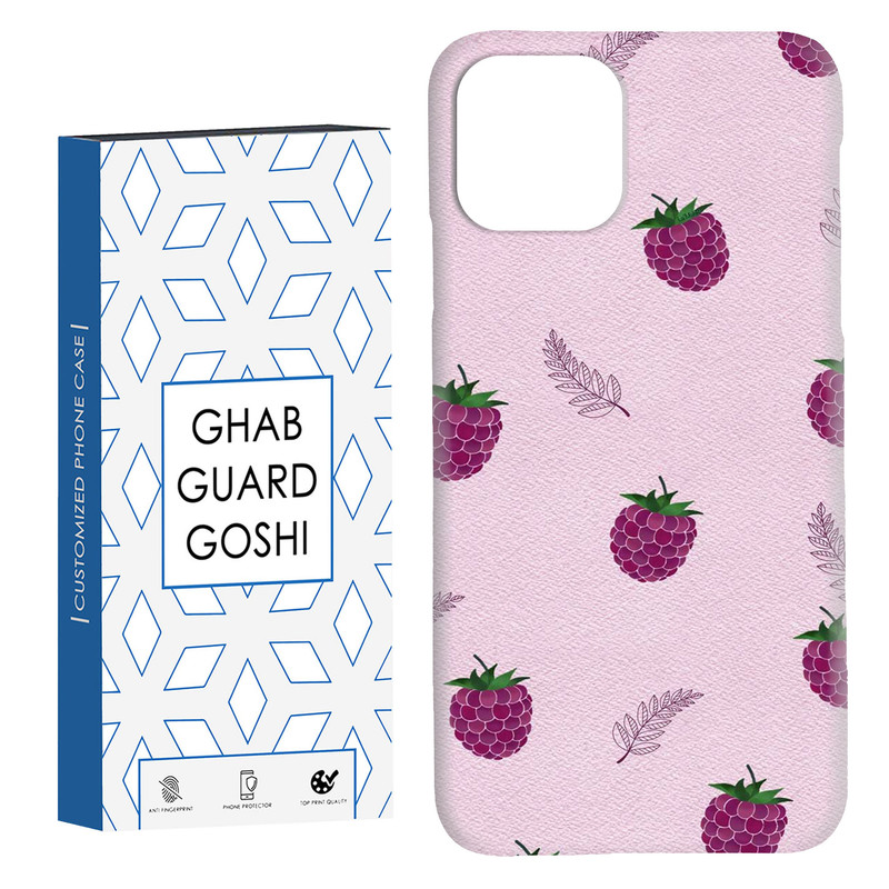کاور قاب گارد گوشی طرح توت فرنگی کد Dimo-813 مناسب برای گوشی موبایل اپل IPHONE 11 PRO MAX