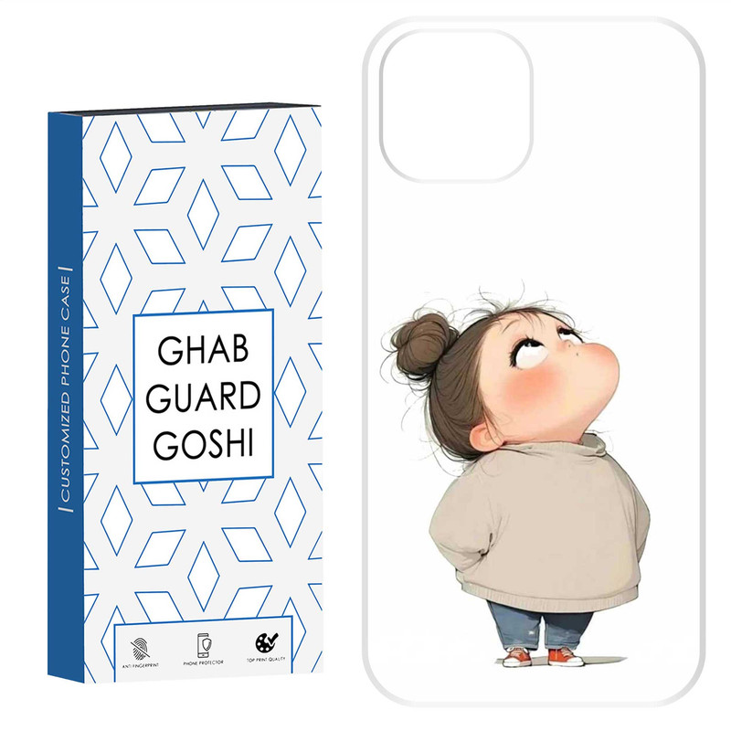 کاور قاب گارد گوشی طرح دخترانه کد Dimo-949 مناسب برای گوشی موبایل اپل IPHONE 12 / 12 PRO