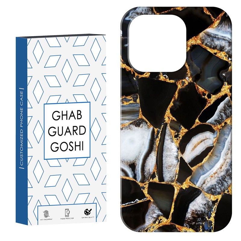 کاور قاب گارد گوشی طرح سنگ زمرد کد Dimo-783 مناسب برای گوشی موبایل اپل IPHONE 15 PRO MAX
