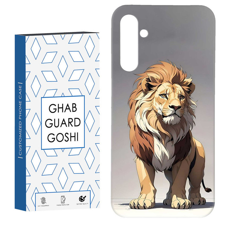 کاور قاب گارد گوشی طرح شیر کد Dimo-372 مناسب برای گوشی موبایل سامسونگ GALAXY A15