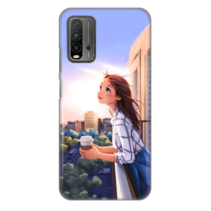 کاور طرح دختر کد DIMO-055 مناسب برای گوشی موبایل شیائومی redmi 9T / note 9 4g / 9 power