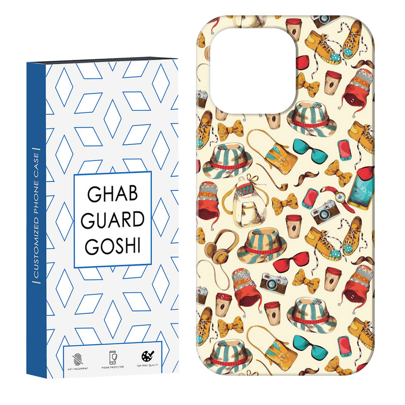 کاور قاب گارد گوشی طرح عینک و کلاه کد Dimo-788 مناسب برای گوشی موبایل اپل IPHONE 13 PRO MAX