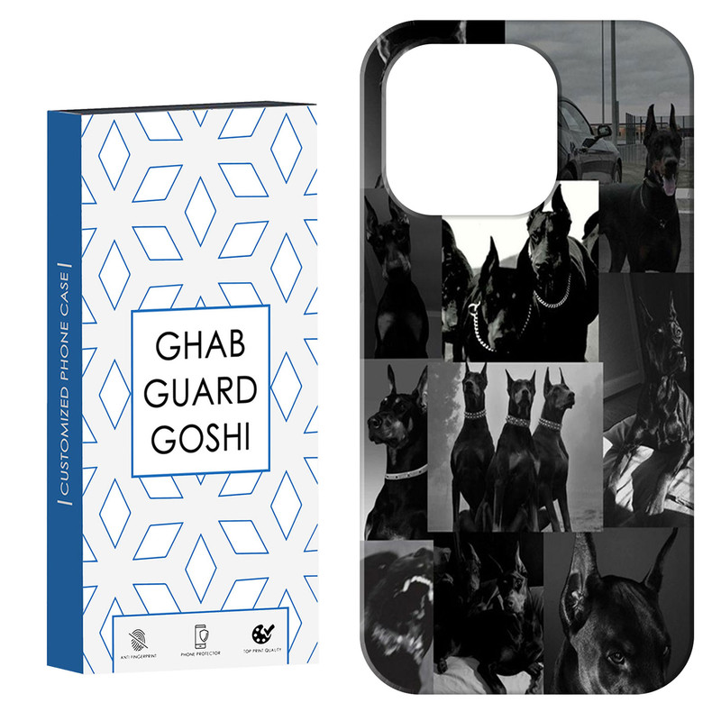 کاور قاب گارد گوشی طرح سگ وحشی کد Dimo-502 مناسب برای گوشی موبایل اپل IPHONE 15 PRO