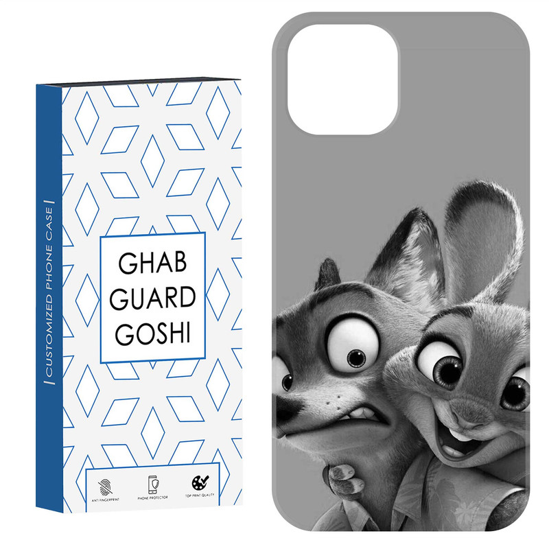 کاور قاب گارد گوشی طرح روباه کد Dimo-832 مناسب برای گوشی موبایل اپل IPHONE 15