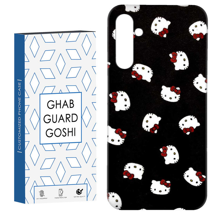 کاور قاب گارد گوشی طرح کیتی کد Dimo-881 مناسب برای گوشی موبایل سامسونگ Galaxy S23 Fe