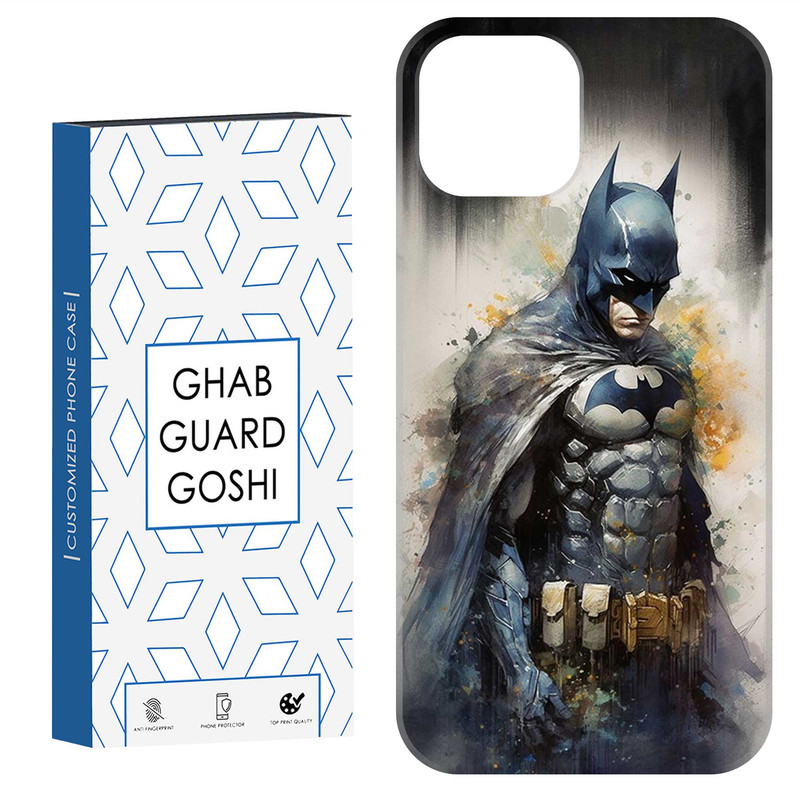 کاور قاب گارد گوشی طرح بتمن کد Dimo-615 مناسب برای گوشی موبایل اپل IPHONE 15