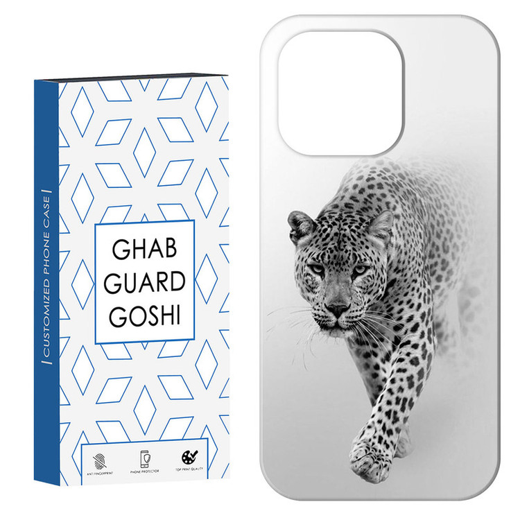 کاور قاب گارد گوشی طرح پلنگ کد Dimo-651 مناسب برای گوشی موبایل اپل IPHONE 14 PRO MAX