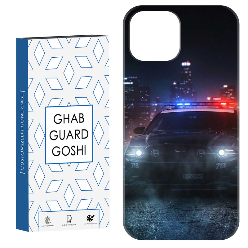 کاور قاب گارد گوشی طرح پلیسی کد Dimo-139 مناسب برای گوشی موبایل اپل IPHONE 15