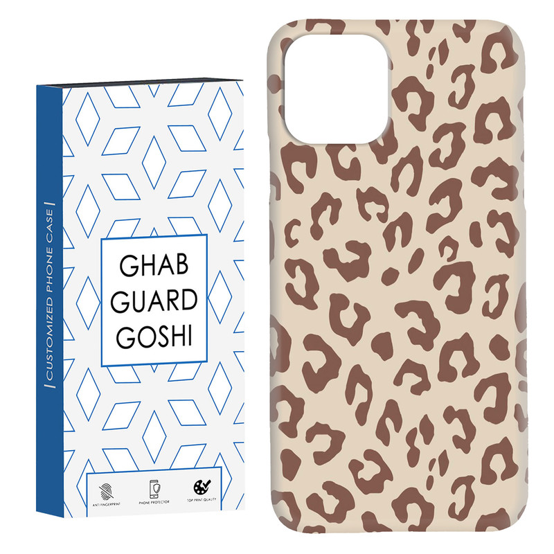 کاور قاب گارد گوشی طرح پلنگی کد Dimo-060 مناسب برای گوشی موبایل اپل IPHONE 11 PRO