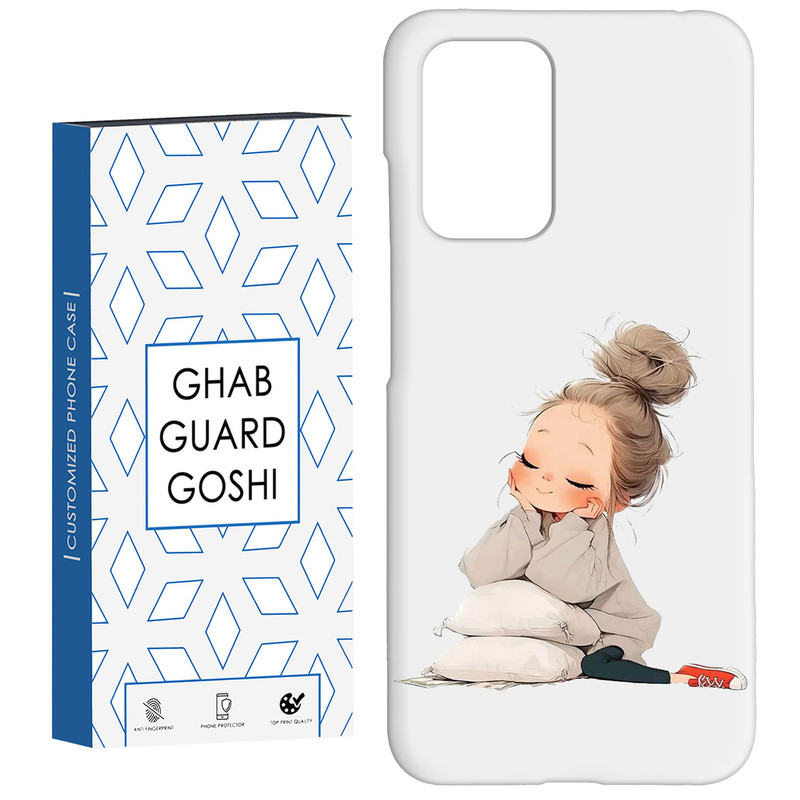 کاور قاب گارد گوشی طرح دختر ملوس کد Dimo-958 مناسب برای گوشی موبایل شیائومی Redmi 10