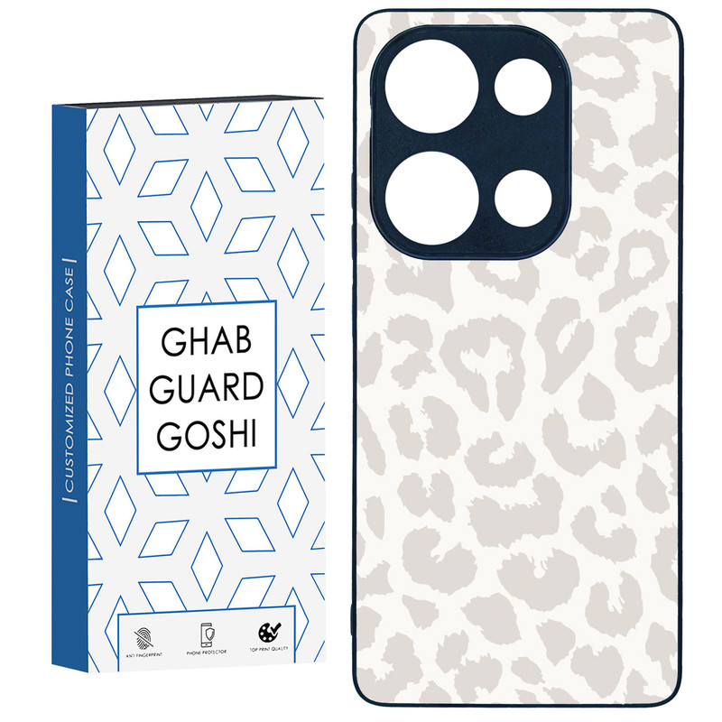 کاور قاب گارد گوشی طرح پلنگی کد TPU-022 مناسب برای گوشی موبایل شیائومی Redmi Note 13 Pro 4G / Poco M6 Pro 4G