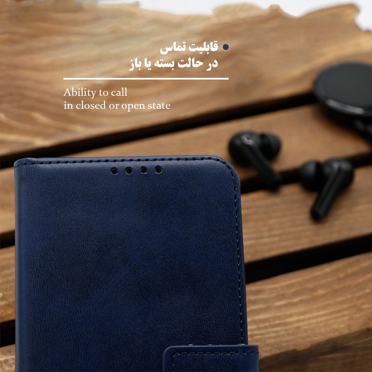 کیف کلاسوری گرین گارد مدل چرمی مگنتی کد Brown-GB01 مناسب برای گوشی موبایل شیائومی Redmi Note 12 Pro 5G