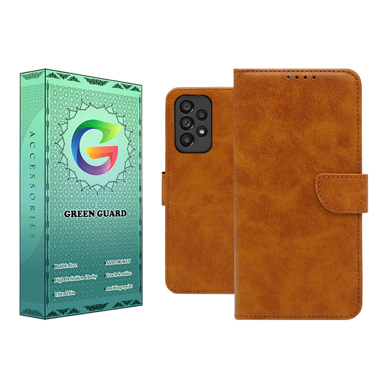 کیف کلاسوری گرین گارد مدل چرمی مگنتی کد Hb-G10 مناسب برای گوشی موبایل سامسونگ Galaxy A33 5G