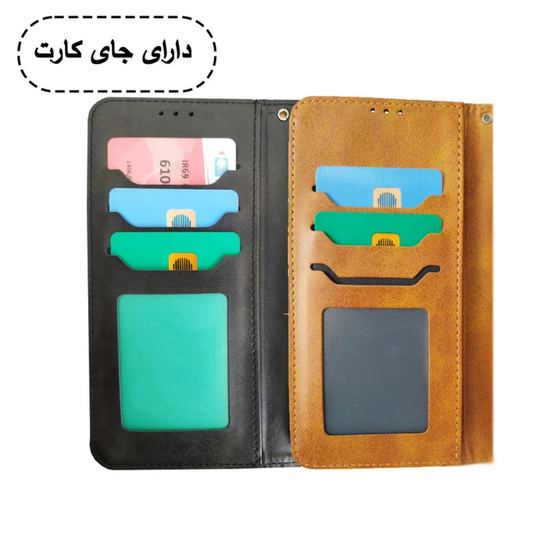 کیف کلاسوری قاب نو مدل چرمی مناسب برای گوشی موبایل شیائومی POCO X5