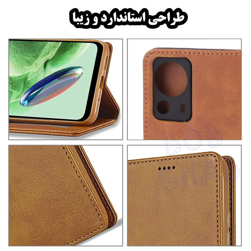 کیف کلاسوری باب قاب مدل KKB مناسب برای گوشی موبایل شیائومی Poco X4 Pro 5G