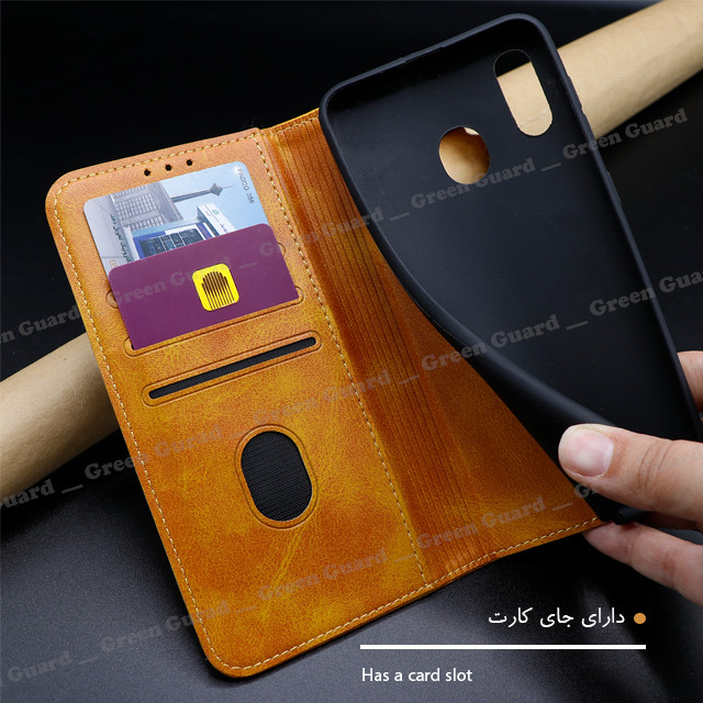 کیف کلاسوری گرین گارد طرح چرمی مدل Bitta مناسب برای گوشی موبایل سامسونگ Galaxy A35