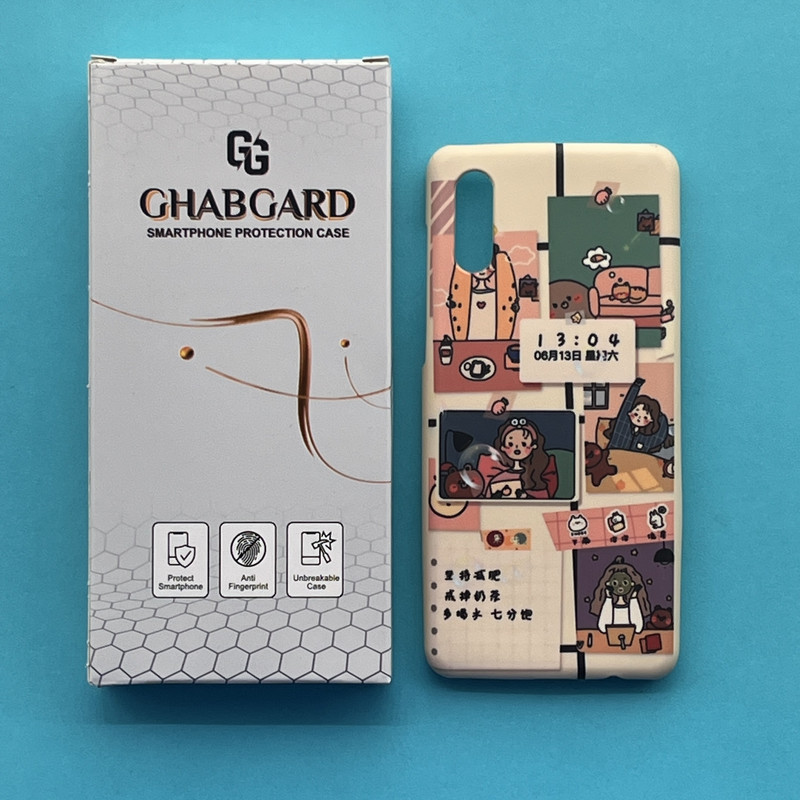 کاور قاب گارد مدل دخترانه مناسب برای گوشی موبایل سامسونگ Galaxy A02 / M02