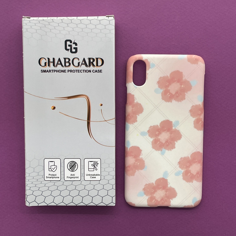 کاور قاب گارد مدل گل مناسب برای گوشی موبایل اپل iPhone XS Max