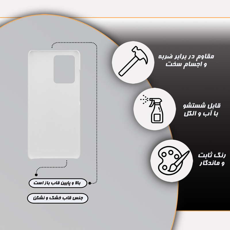 کاور گارد قاب علوی مدل ایرانی مناسب برای گوشی موبایل شیائومی Redmi Note 12 Pro Plus 5G