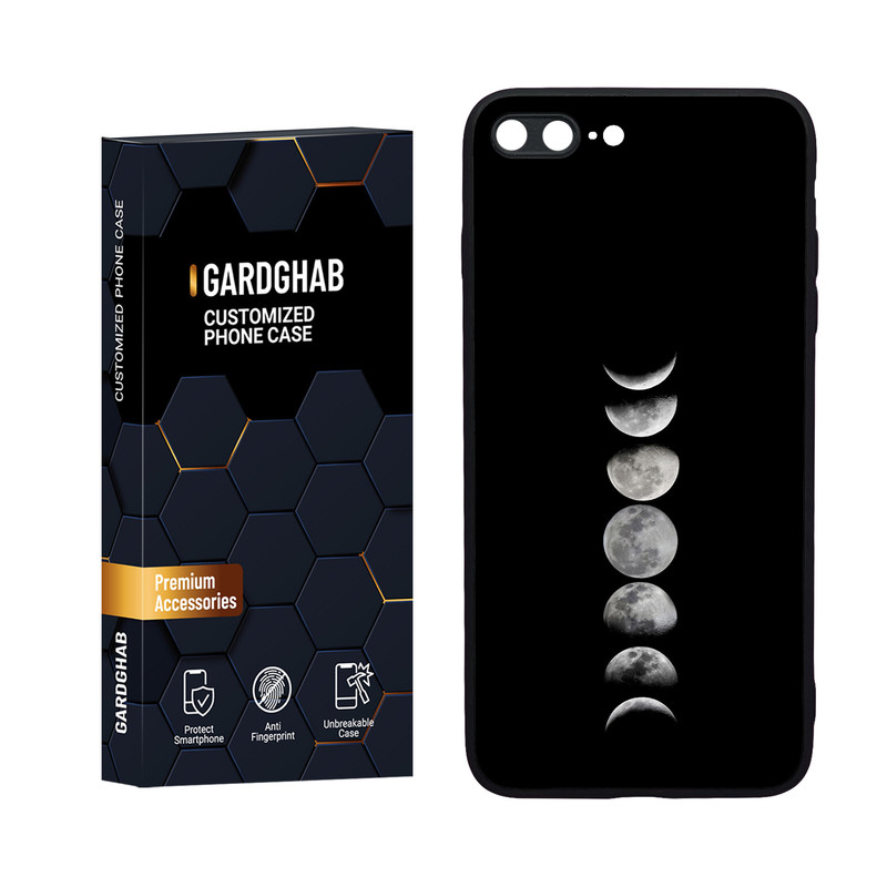 کاور گارد قاب مدل دورژله ای ساده مناسب برای گوشی موبایل اپل iPhone 7 Plus / 8 plus