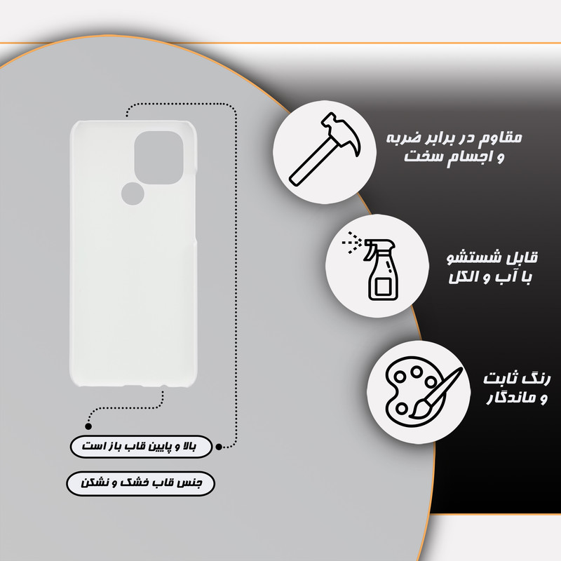 کاور گارد قاب مدل دخترانه مناسب برای گوشی موبایل شیائومی Redmi A1 Plus / A2 Plus / Poco C50 / Poco C51