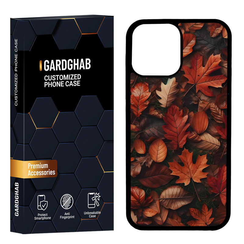 کاور گارد قاب مدل پشت گلس برگ مناسب برای گوشی موبایل اپل iPhone 13 Pro Max