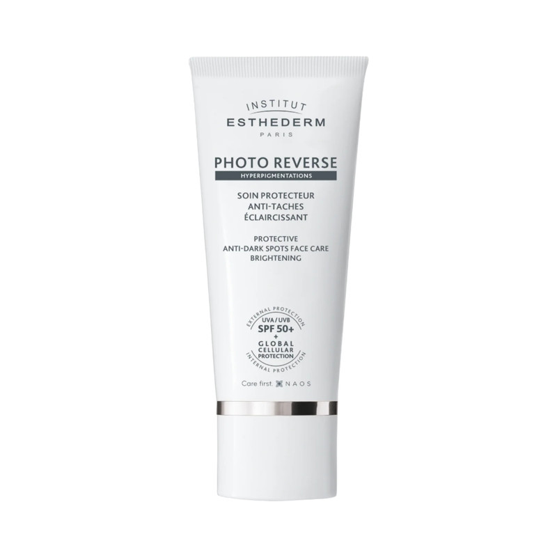 کرم ضد آفتاب بدون رنگ صورت و گردن استادرم SPF 50 مدل Photo Reverse ‌محافظ UVA،UVB مناسب انواع پوست حجم 50 میلی‌لیتر
