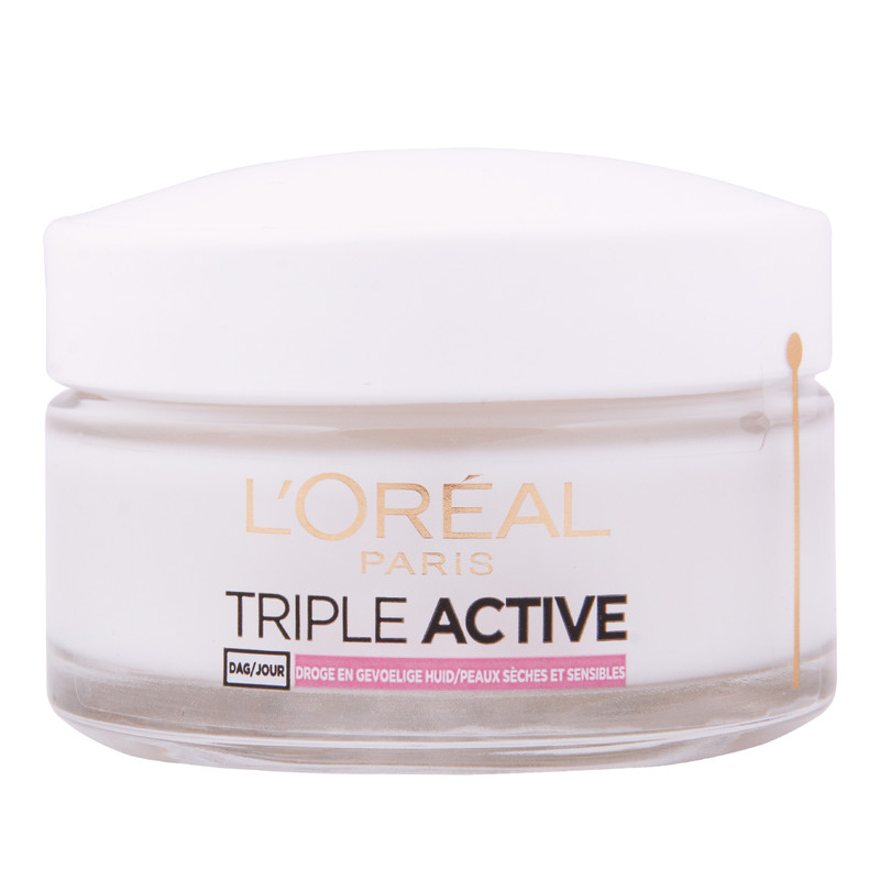 کرم آبرسان روز لورآل مدل TRIPLE ACTIVE حجم 50 میلی لیتر
