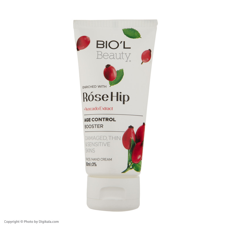 کرم دست و صورت بیول مدل Rose Hip حجم 60 میلیلیتر