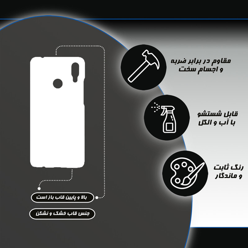 کاور طرح ونگوگ کد DIMO-069 مناسب برای گوشی موبایل شیائومی redmi note 7 / note 7 pro