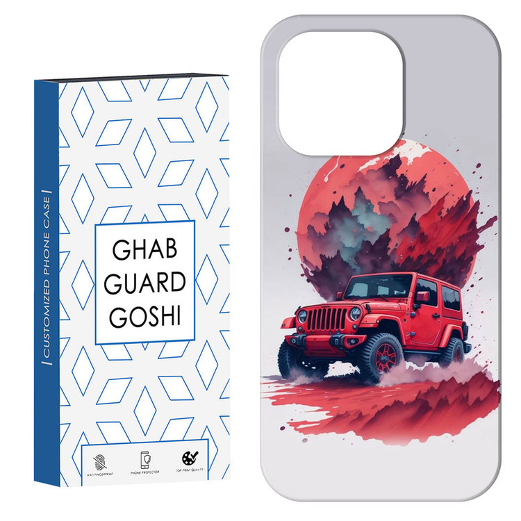 کاور قاب گارد گوشی طرح ماشین کد Dimo-147 مناسب برای گوشی موبایل اپل IPHONE 16 PRO MAX