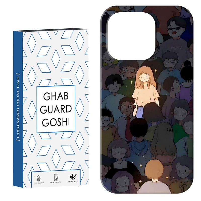 کاور قاب گارد گوشی طرح ست دخترانه کد Dimo-061 مناسب برای گوشی موبایل اپل IPHONE 16 PRO MAX