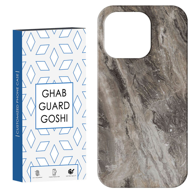 کاور قاب گارد گوشی طرح سنگ کد Dimo-633 مناسب برای گوشی موبایل اپل IPHONE 15 PRO