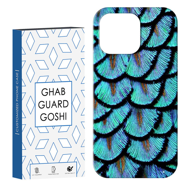 کاور قاب گارد گوشی طرح پولکی کد Dimo-781 مناسب برای گوشی موبایل اپل IPHONE 16 PRO