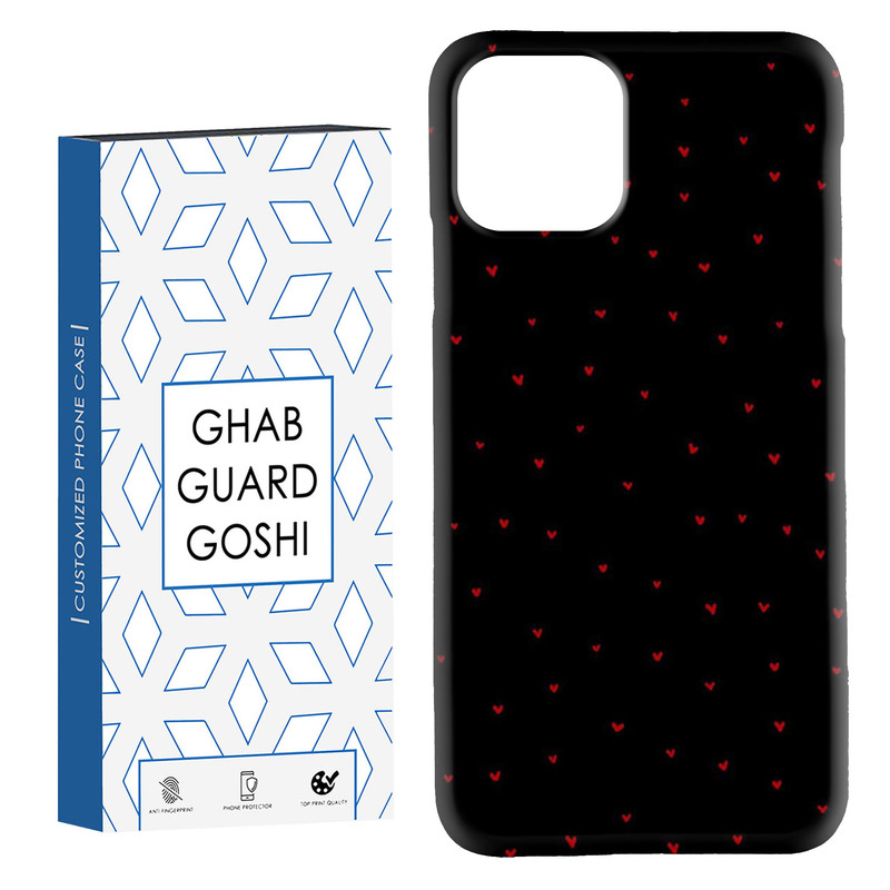 کاور قاب گارد گوشی طرح قلب کد Dimo-890 مناسب برای گوشی موبایل اپل IPHONE 11 PRO