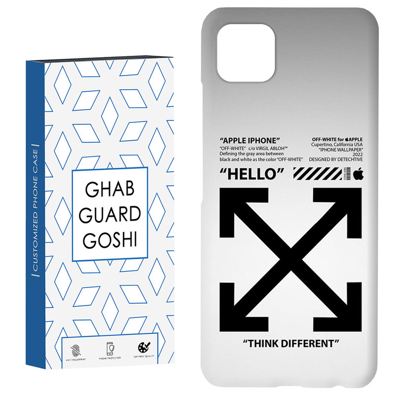کاور قاب گارد گوشی طرح off withe کد Dimo-645 مناسب برای گوشی موبایل سامسونگ GALAXY A22 5G