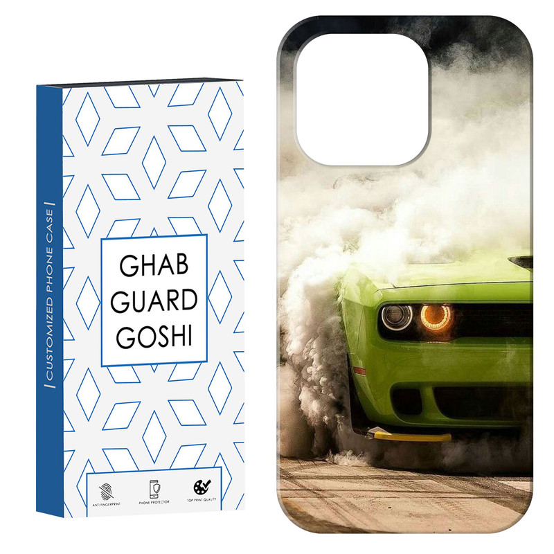 کاور قاب گارد گوشی طرح ماشینی کد Dimo-767 مناسب برای گوشی موبایل اپل IPHONE 15 PRO